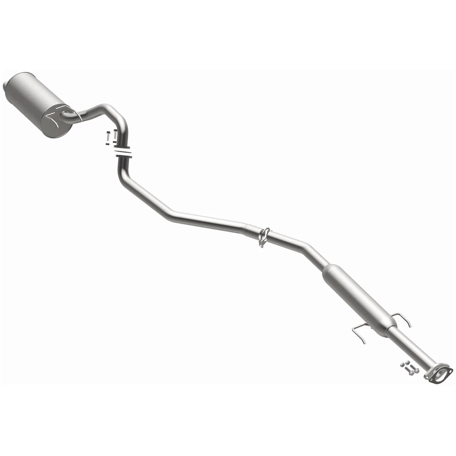Fits 2004-2008 Kia Direct-Fit Replacement Exhaust System